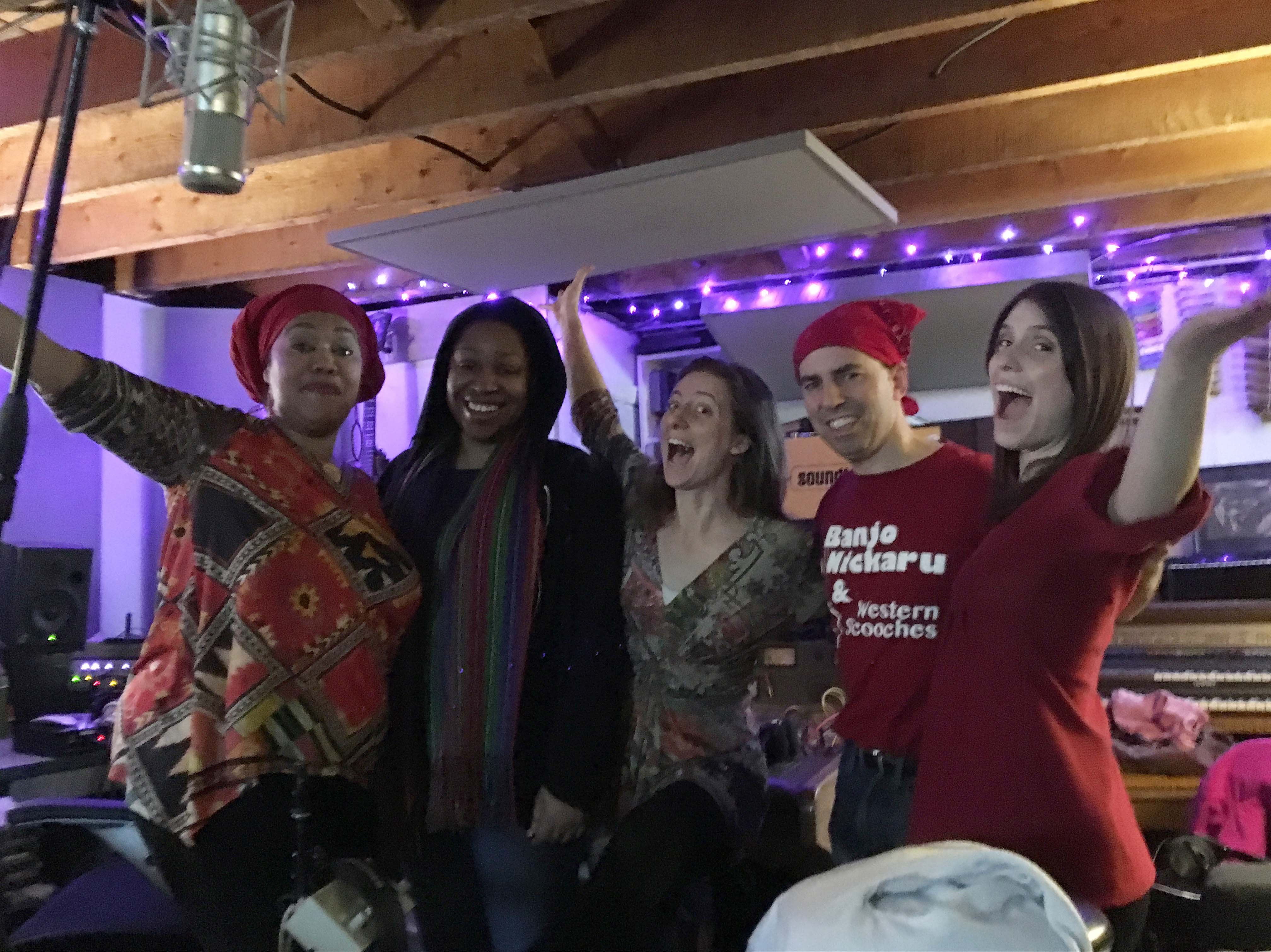 IMG_1279 gospel singers Lisa and us